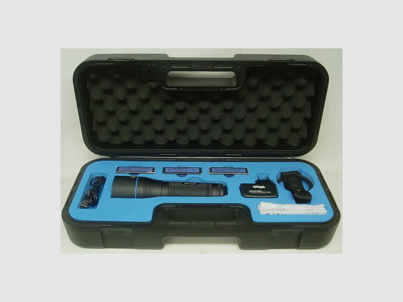 Walther Pro GL1500r-1350 Lumens - incluant batterie, avec mallette de transport