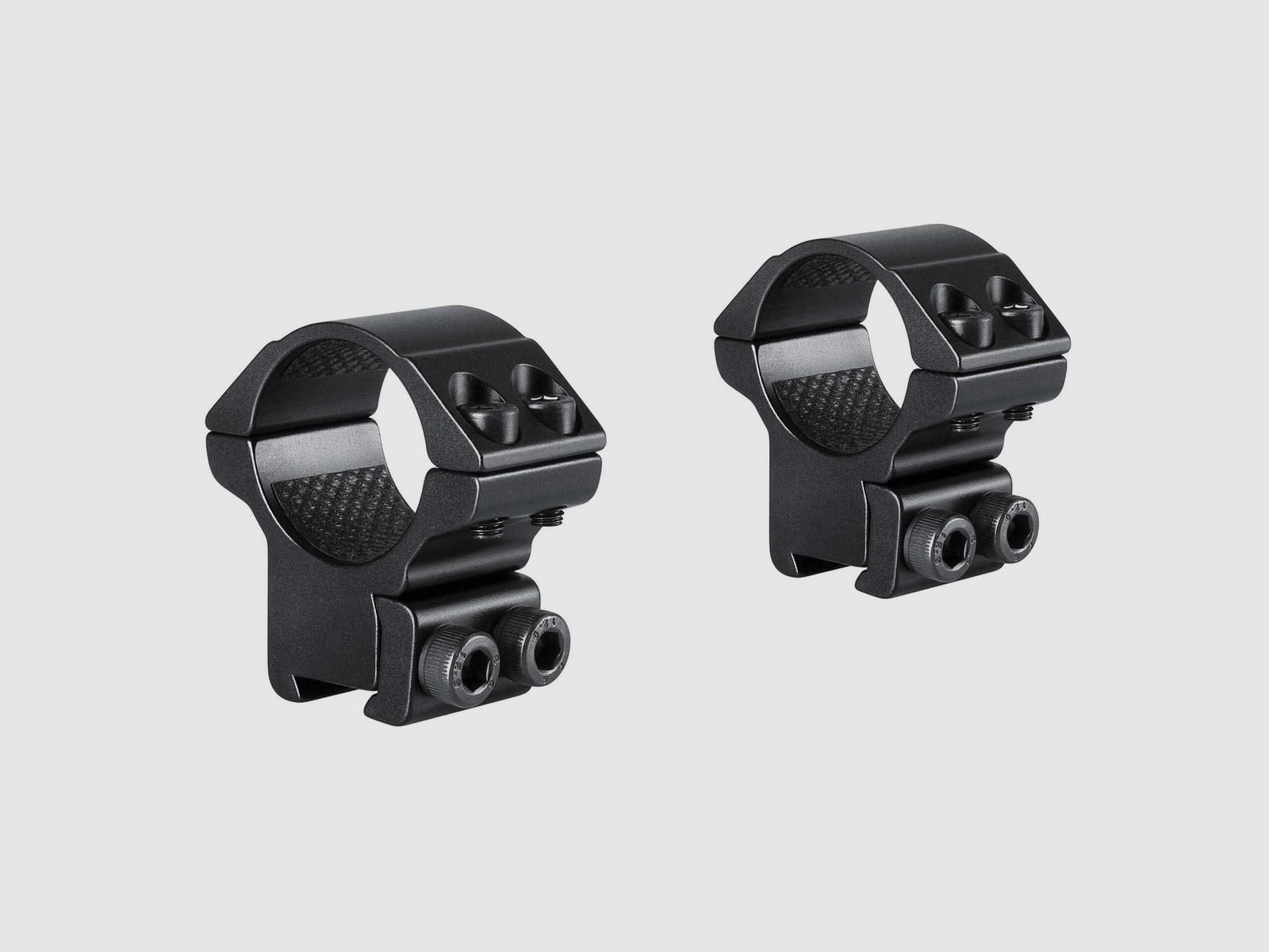 Hawke Match Festmontage aus Aluminium 9-11mm 1″ zweiteilig Medium, Bild 1 von 2
