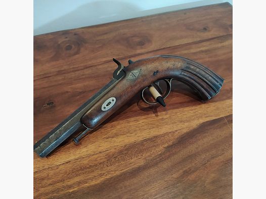 +++Originale Duellpistole -Cal.17mm - Rarität sehr gut Sammlerstück! Museumstück