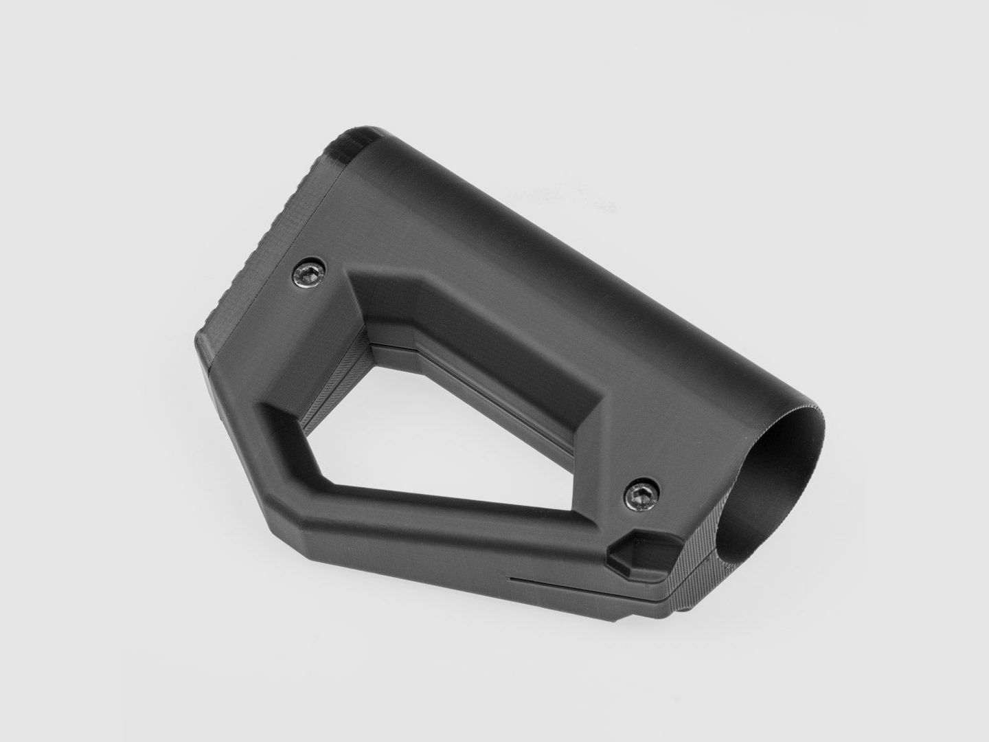 Shoulder stock | 0.2L bottle | BUTTSTOCK | BLACK | stylish design