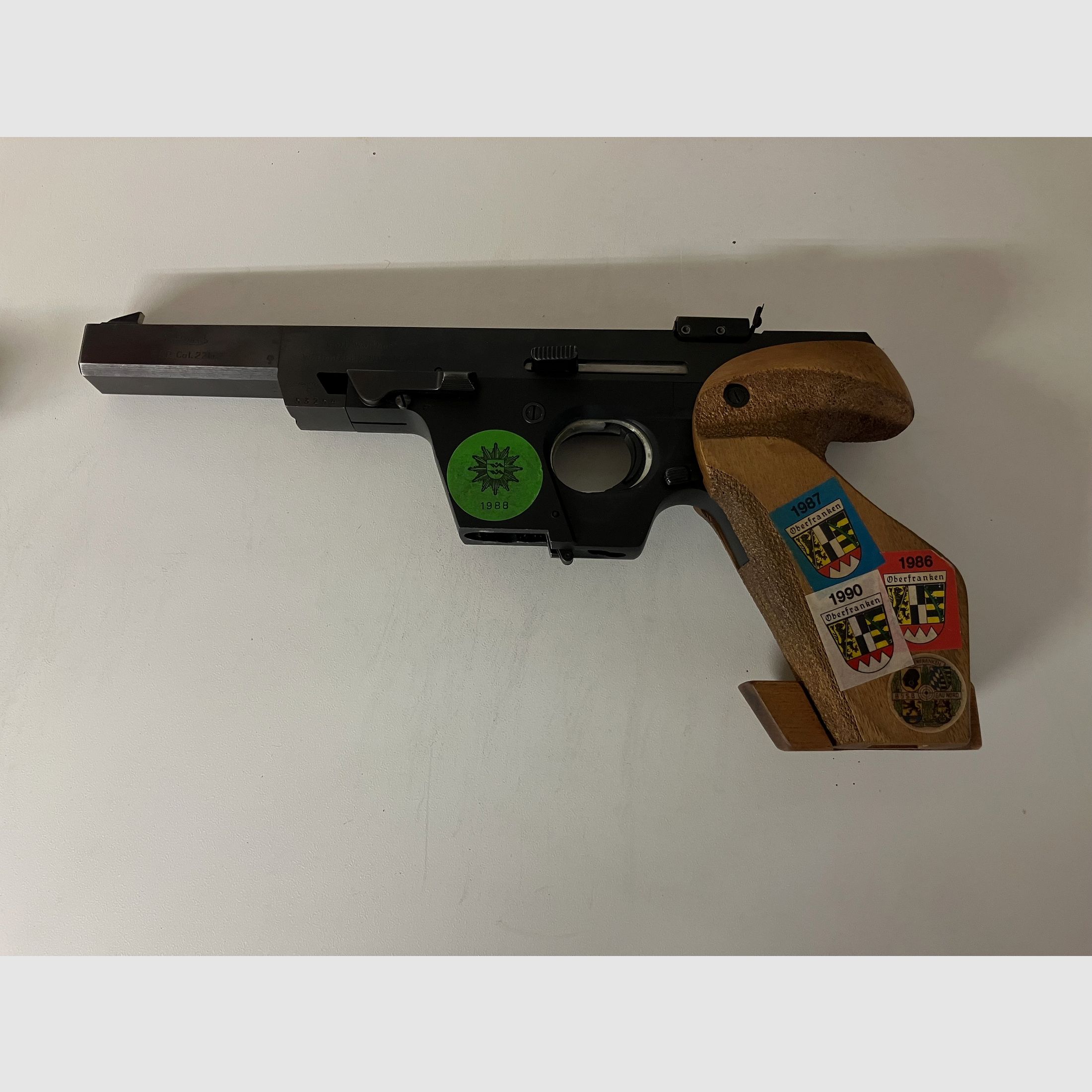Walther .22 GSP with interchangeable system