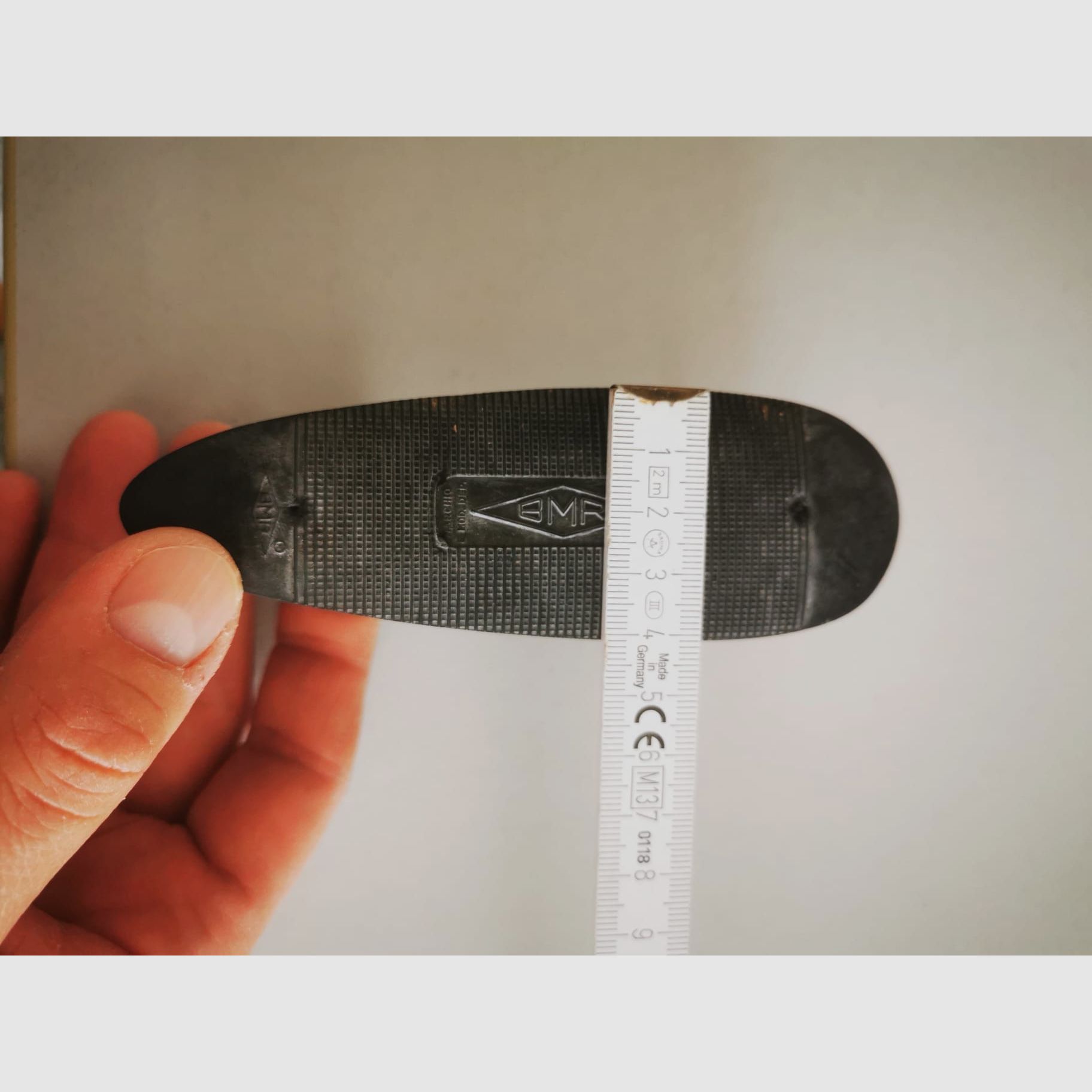 B.M.R eindkap schoudersteun, Sauer 101, gebruikt