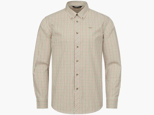 Blaser Herren Hemd Tristan 22 beige/rot kariert