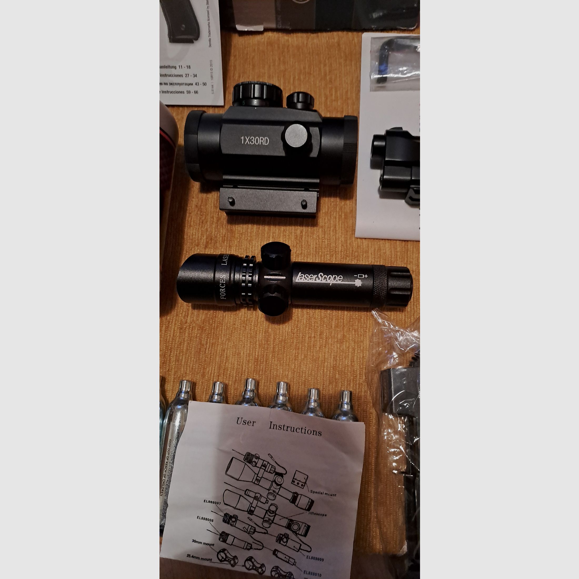 Beretta Mod. 92 A1, CO2, cal. 4,5mm (.177) automatica