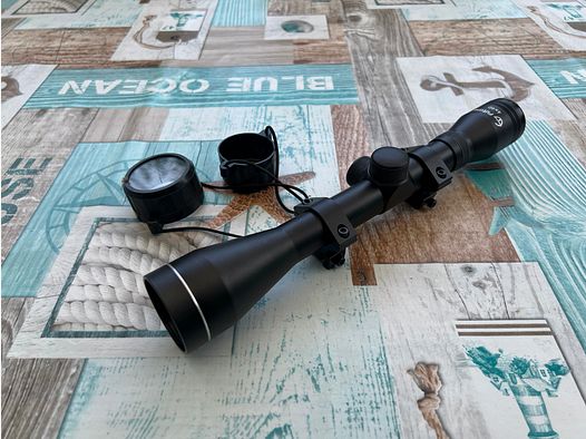 Zieloptik Futang 4 x 40 mit Mantage für 11 mm Prismenschine