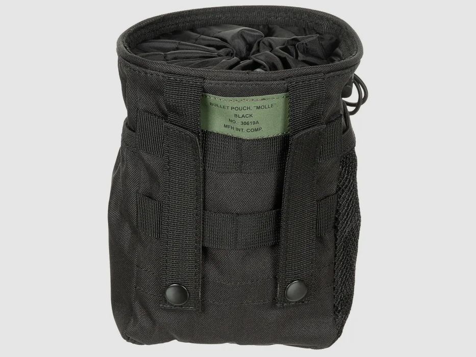 Patronenhülsen-Tasche,"MOLLE", Schwarz