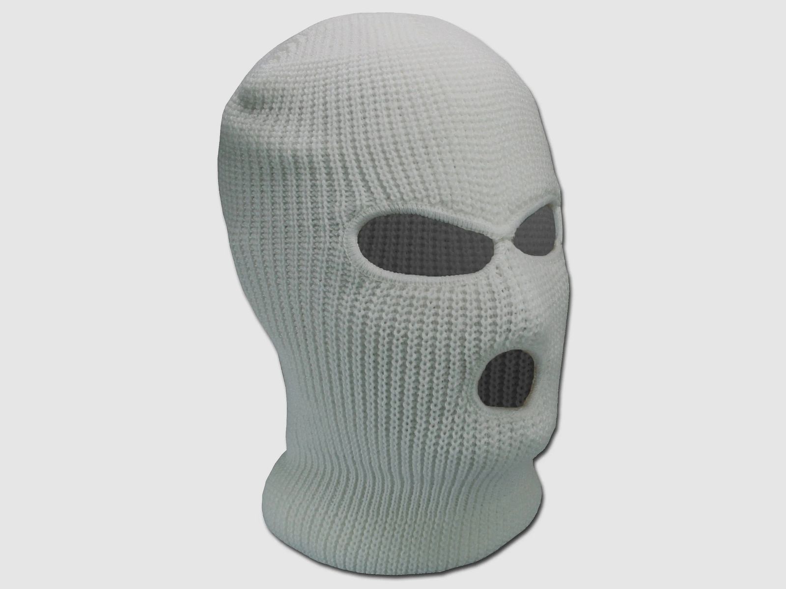Mil-Tec Mil-Tec Kopfhaube Balaclava Polyacryl 3-Loch weiß