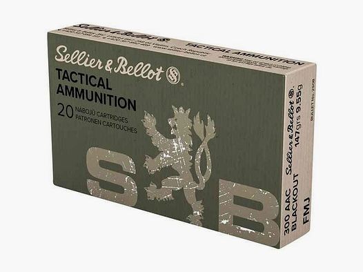Sellier & Bellot .300 AAC Blackout palla intera 9,55g/147gr.