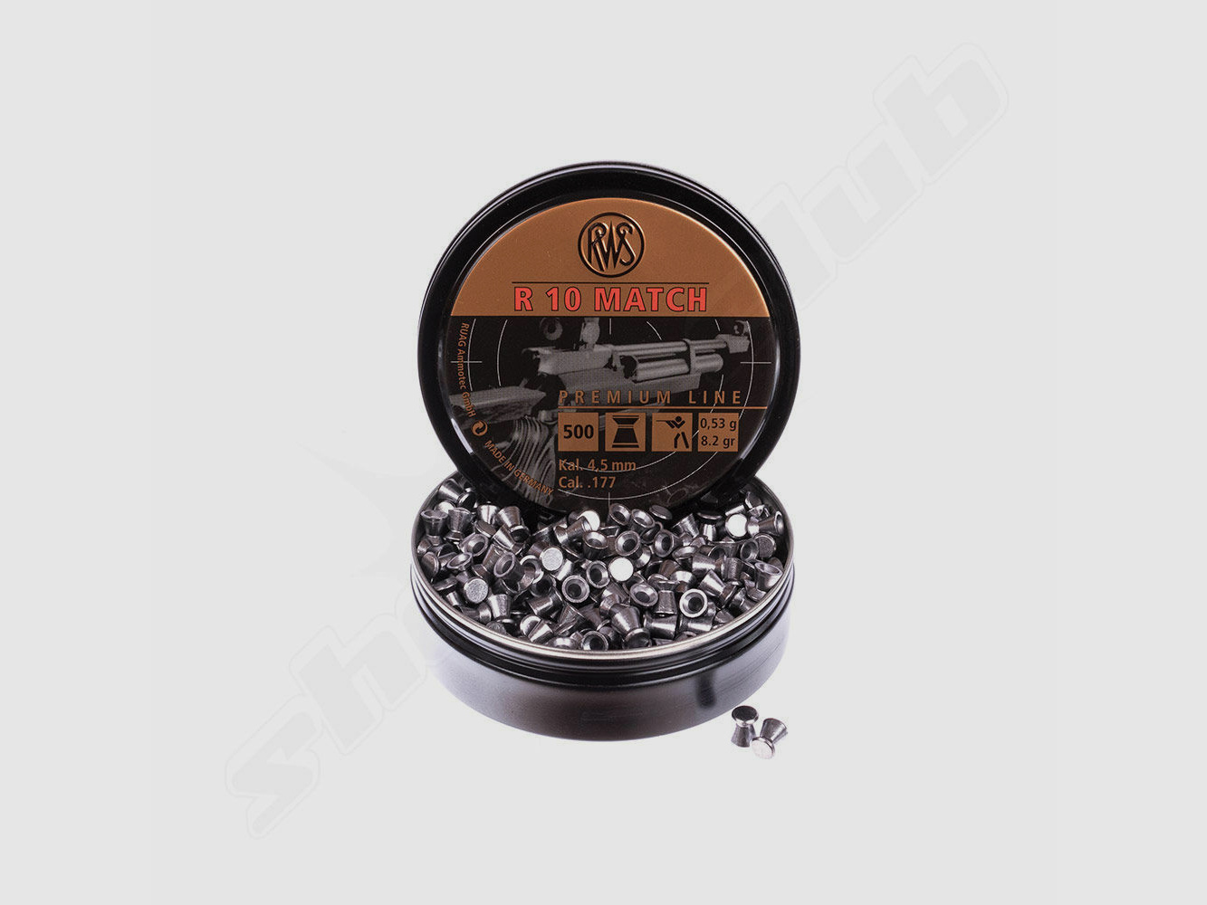 RWS R10 Match 0.53g 500 pcs 4.5mm Diabolo