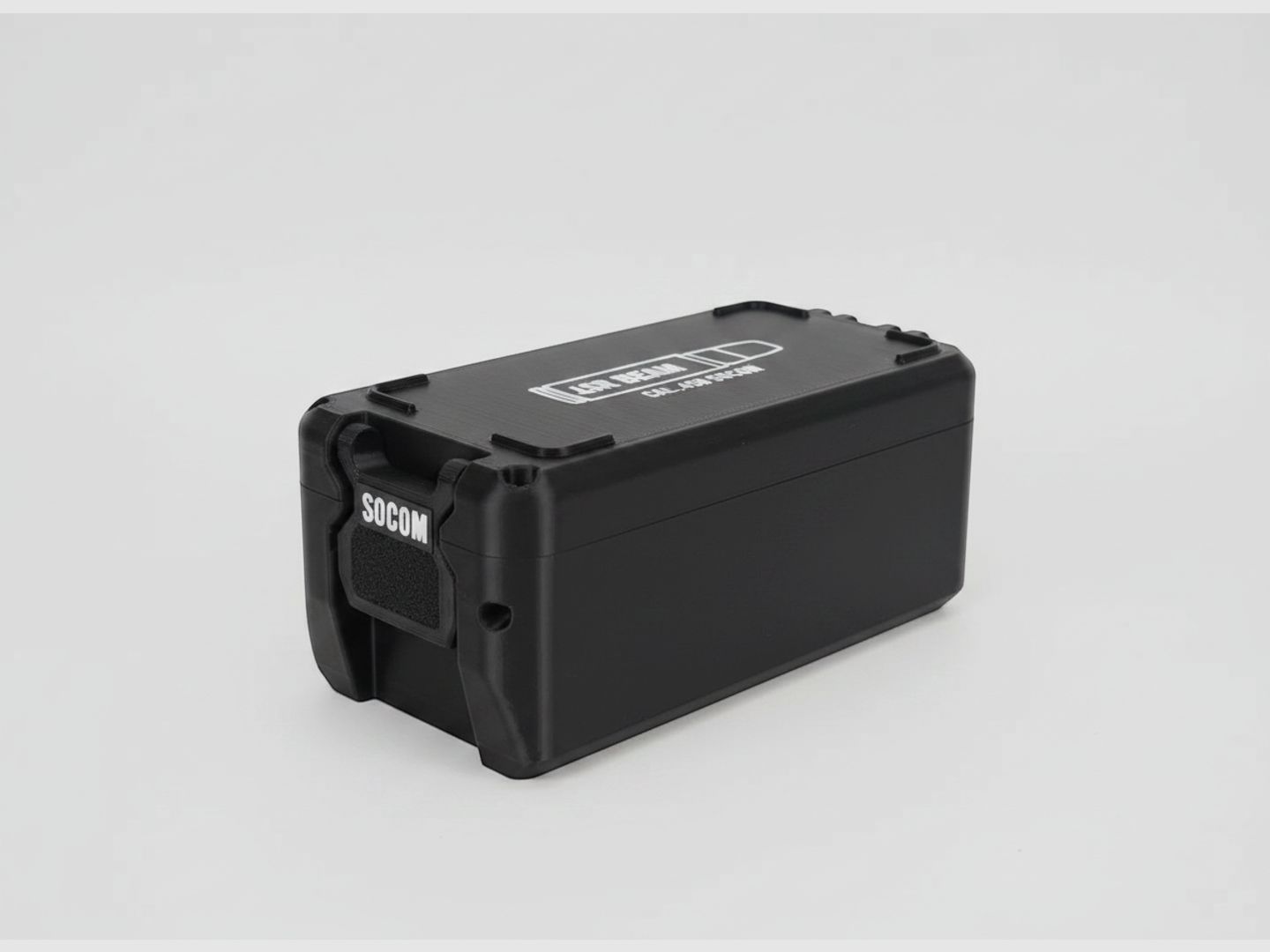 Filamelt ammunition box / 458 SOCOM / 'folding / locking lid' / cartridge box, ammo box