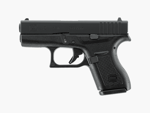 Glock 42 z metalowym zamkiem GBB czarny - VfC