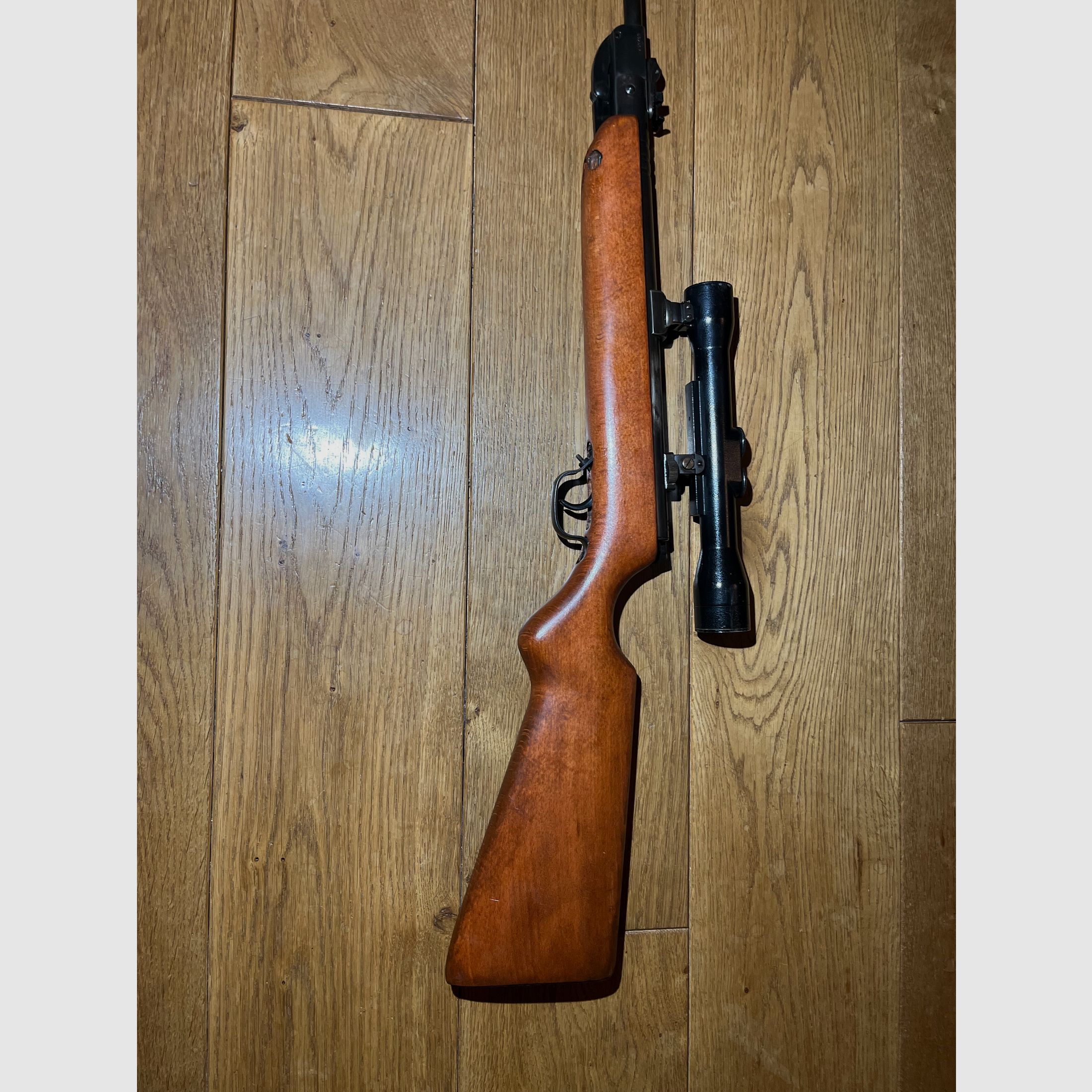 Luftgewehr Haenel Suhl 303 mit Zielfernrohr Carl Zeiss Jena ZF4/N