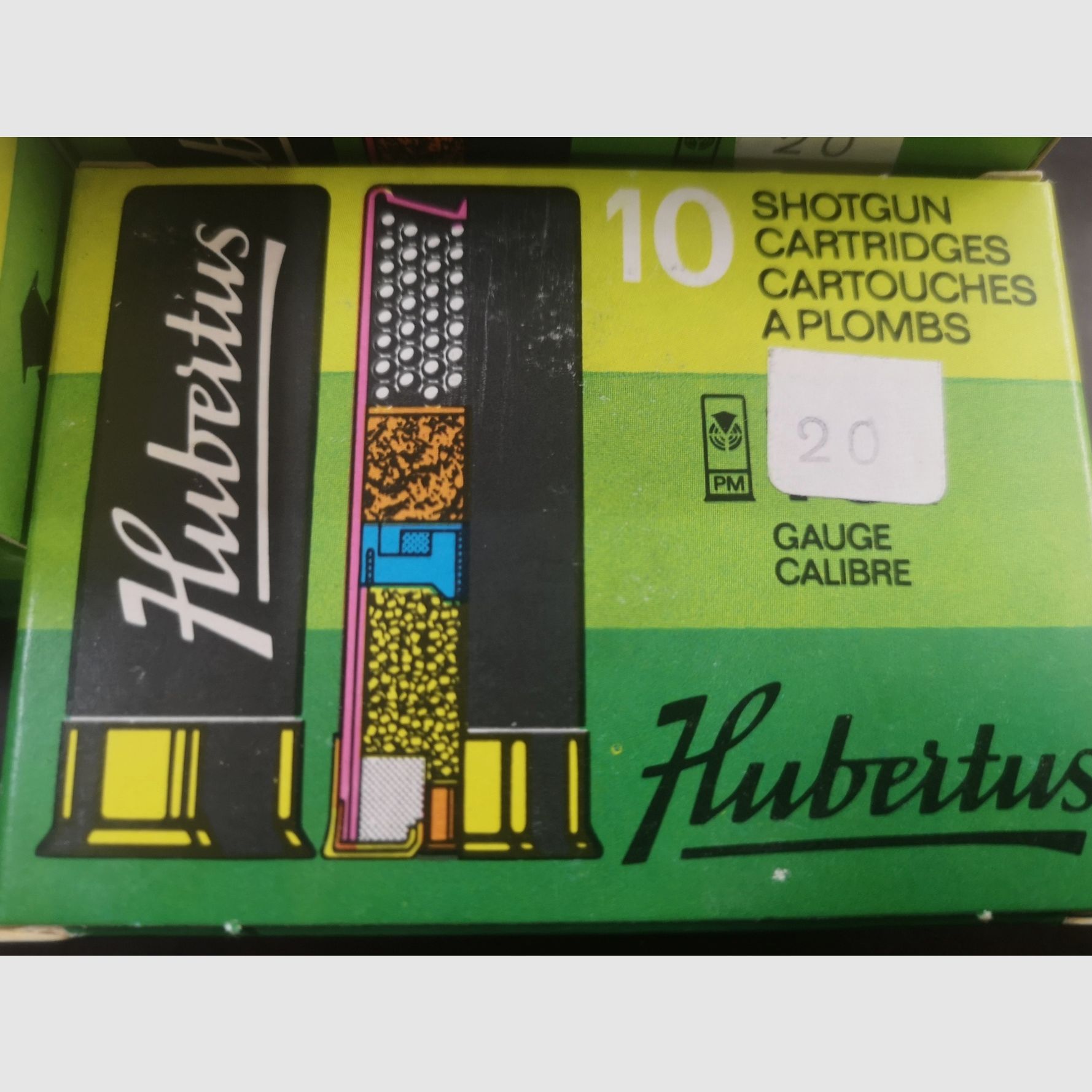 20/70 Schrotpatronen  200Stk. Hubertus  3,5mm