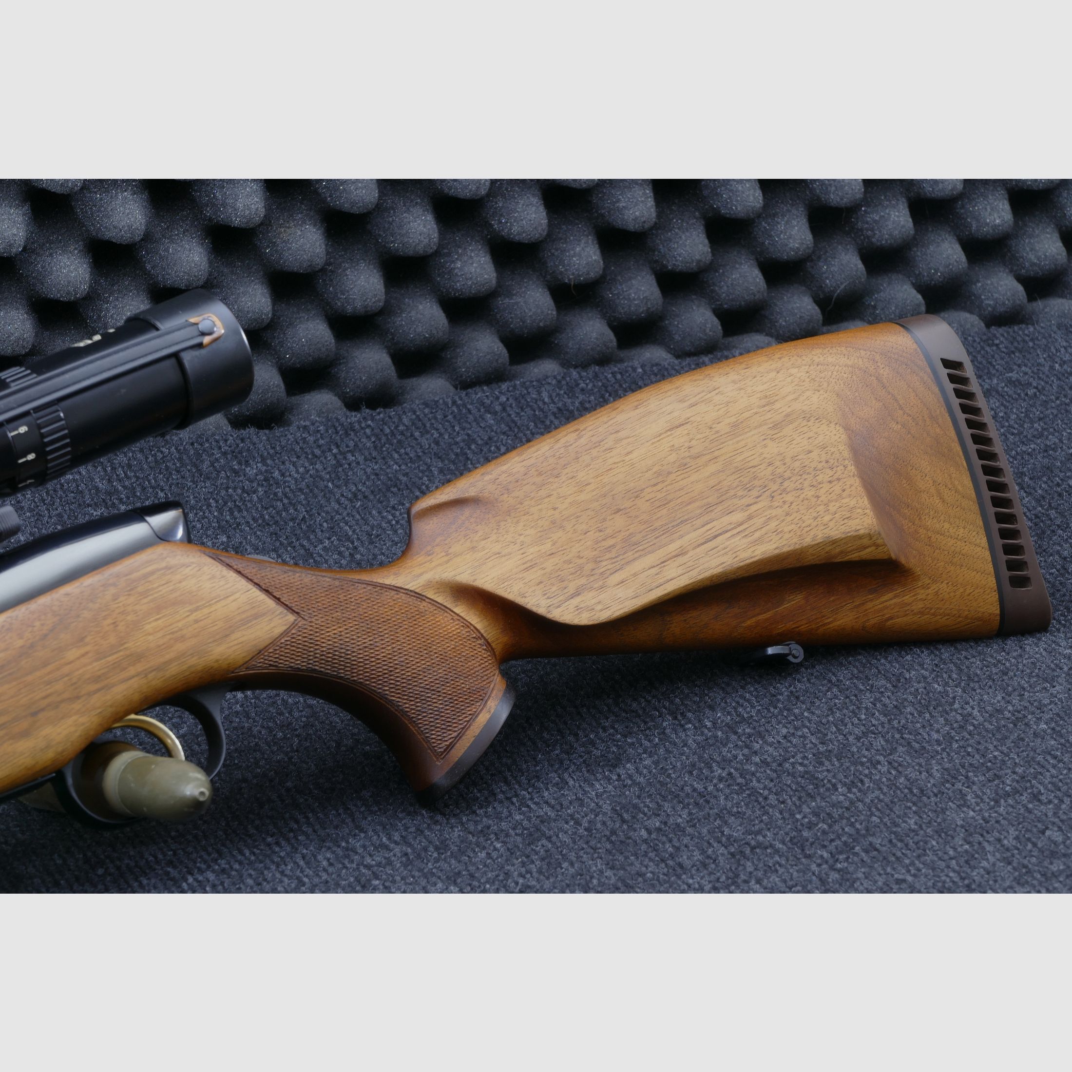 Steyr Mannlicher Luxus M en calibre .30-06 Springfield de primera mano en estado original excepcionalmente bueno, casi como nuevo WHB295