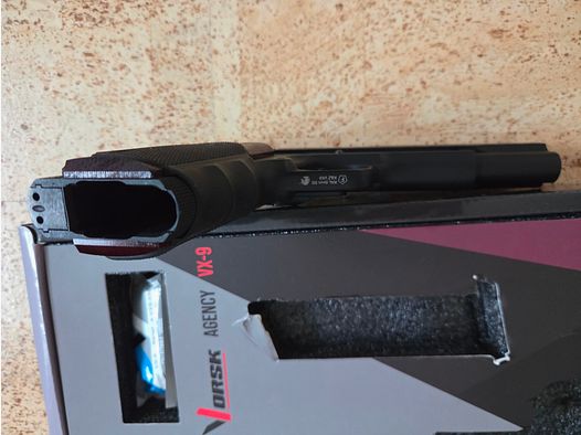 VORSK M1911 VX-9 Silenced Full GBB 6mm BB black