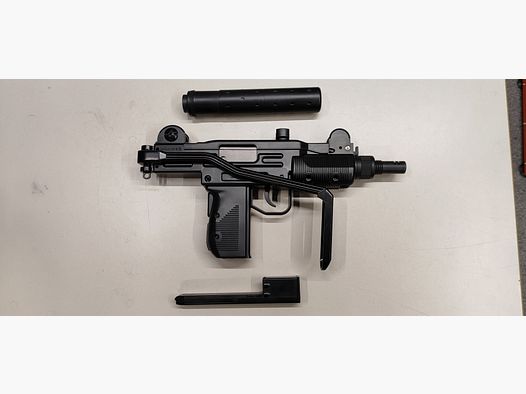 IWI UZI machinepistool CO2 4,5mm BB staal of kunststof