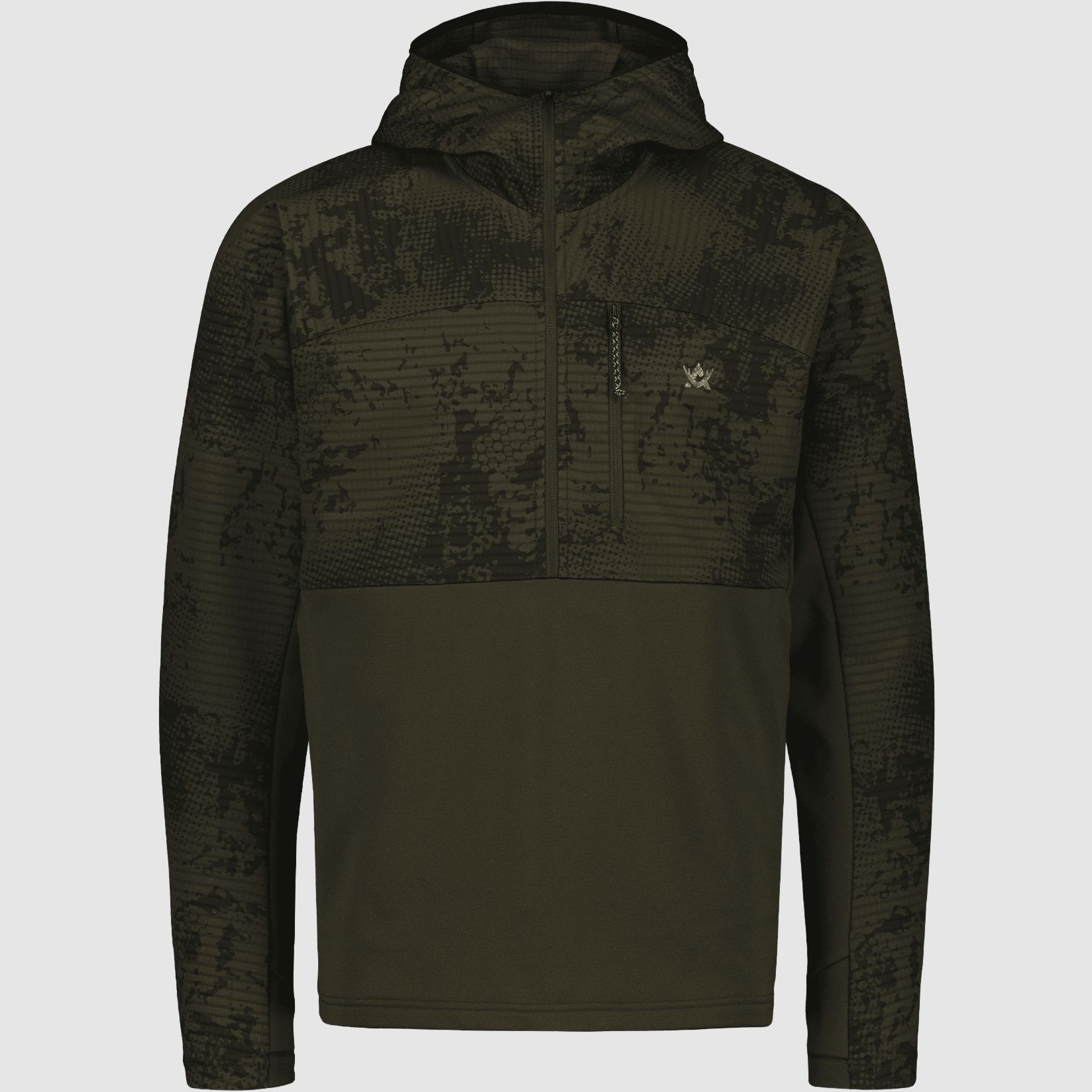 Alaska 1795 Active Hunter Hoodie Herren Night Green Blur XXL