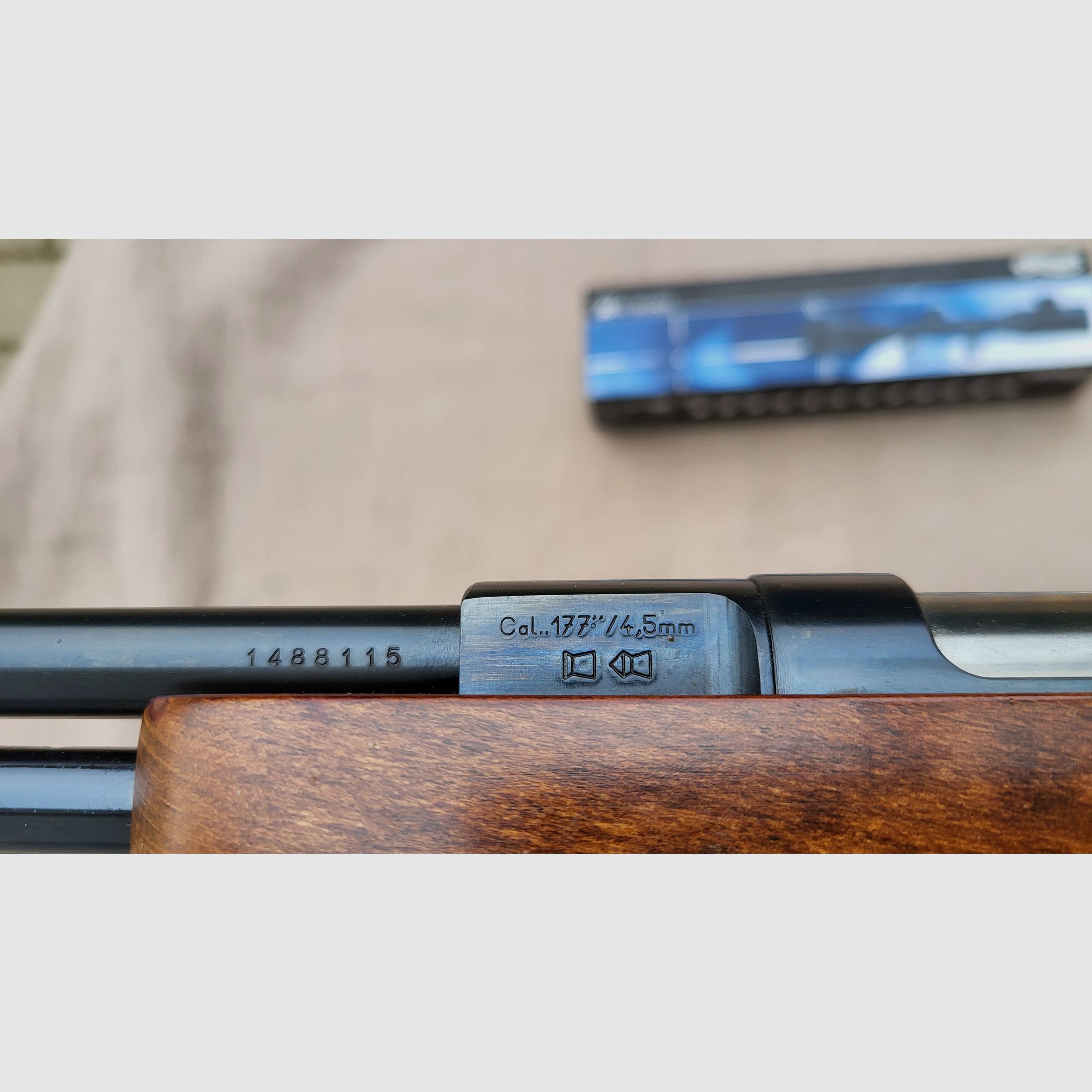  Luftgewehr HW 77 mit Zielfernglas 