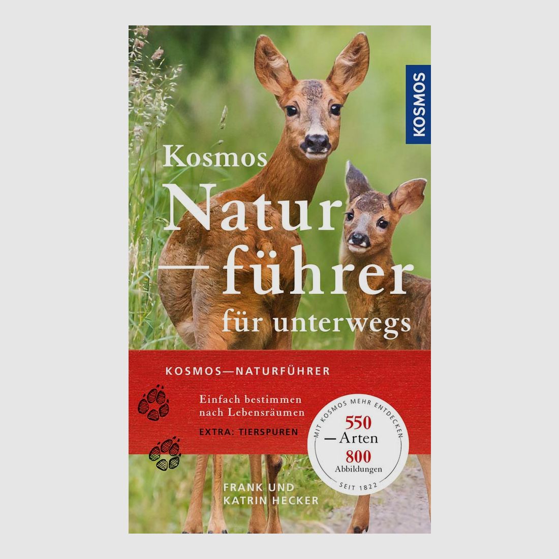 Guide naturel Kosmos pour le voyage Frank et Katrin Hecker