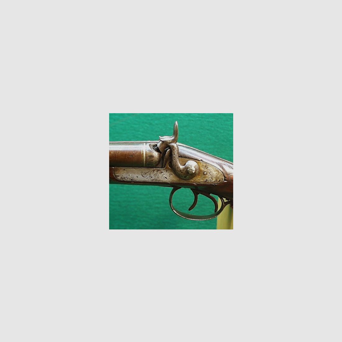 Belgique fusil de chasse à double canon Hahn
