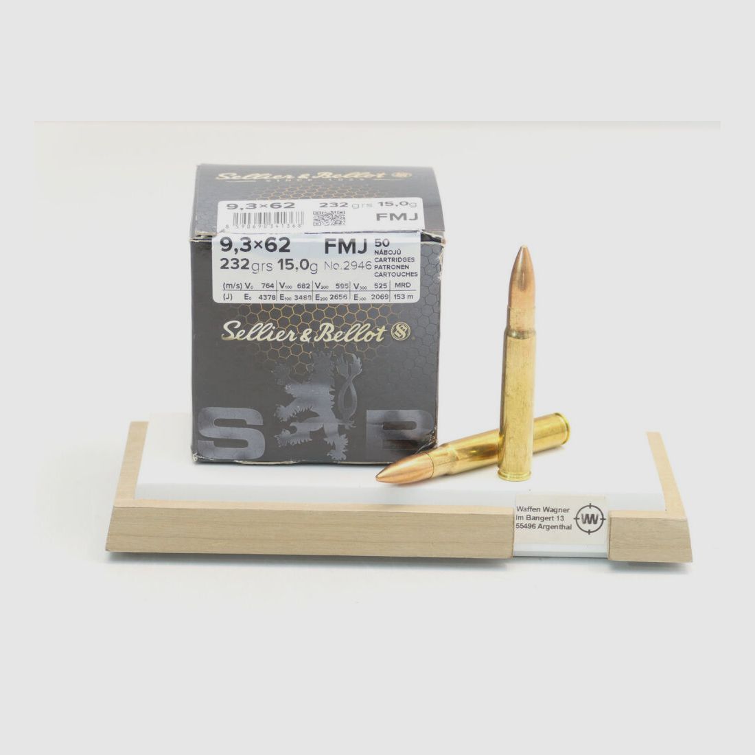 Sellier&Bellot FMJ 232grs. 50St