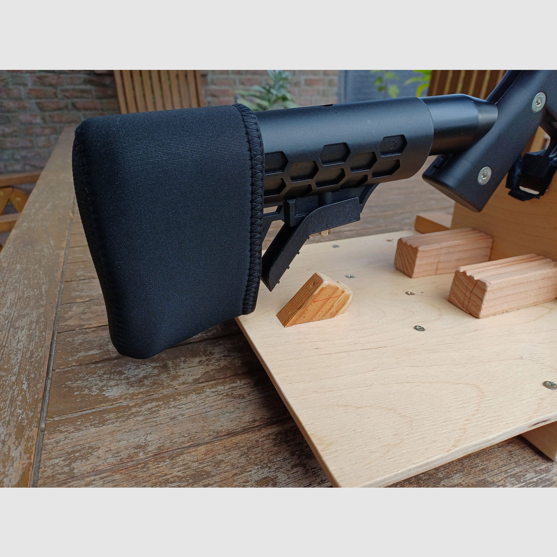 Hinterschaft, Schaftpolster für die Mey Interceptor Armbrust