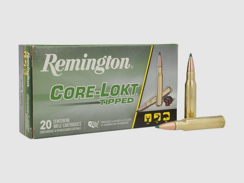 Remington Core-Lokt .308 Win. 150GR Tipped 20 Patronen