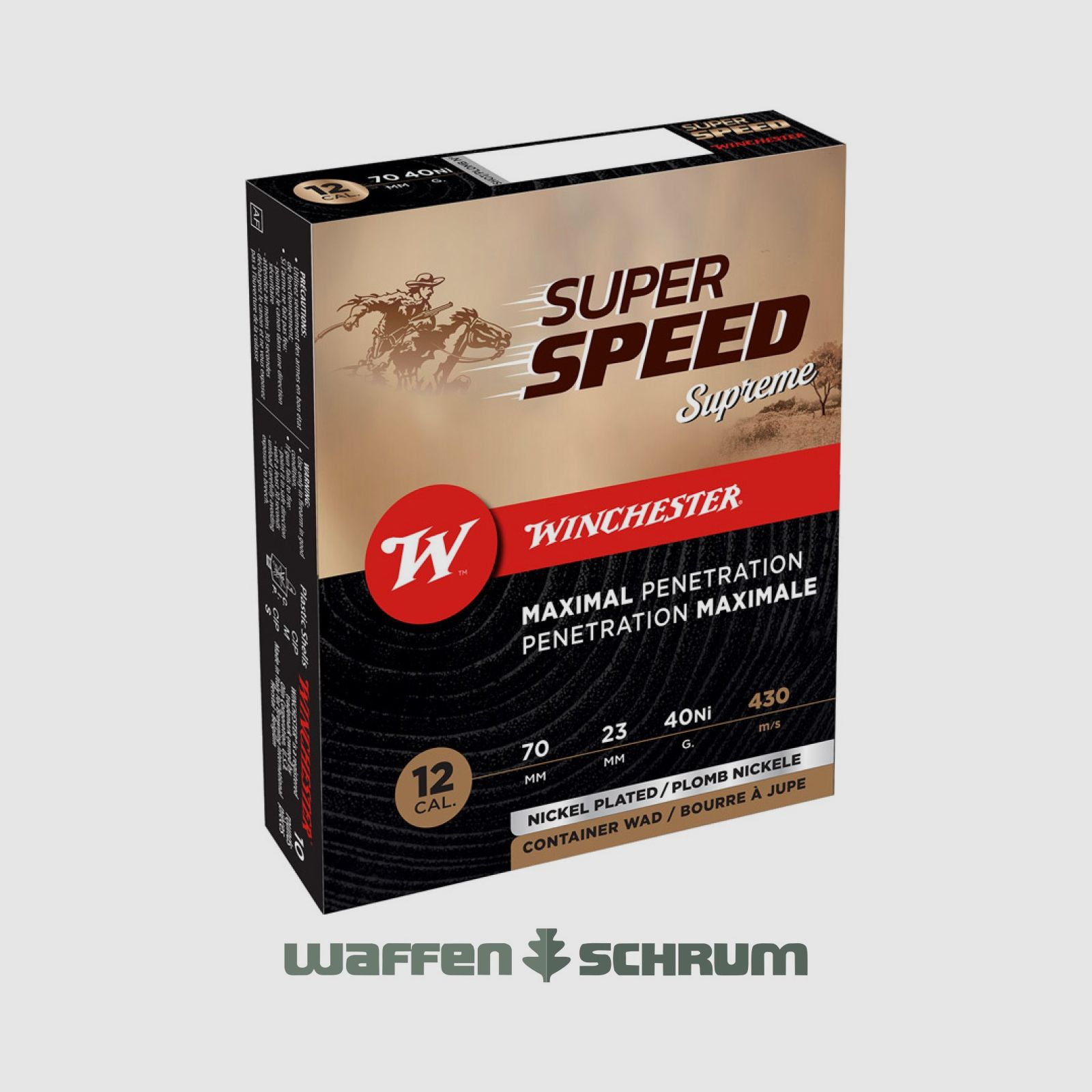 Winchester Super Speed Extreme Speed Ni 12/70 3,9mm - 40g
