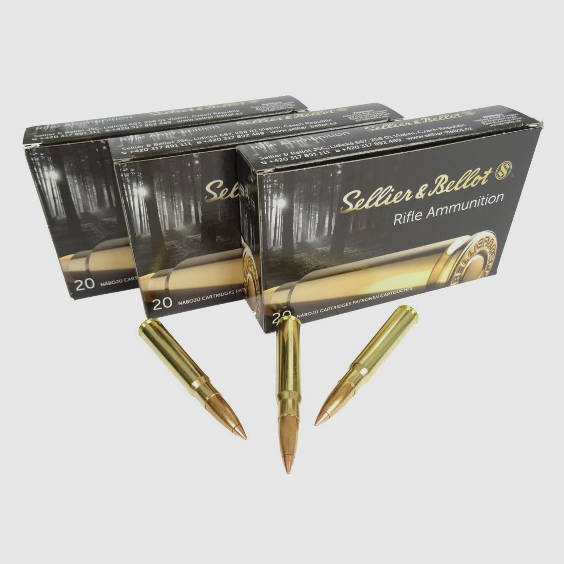Munizioni cal. 8x57 JS HPC S&B 12,7 g