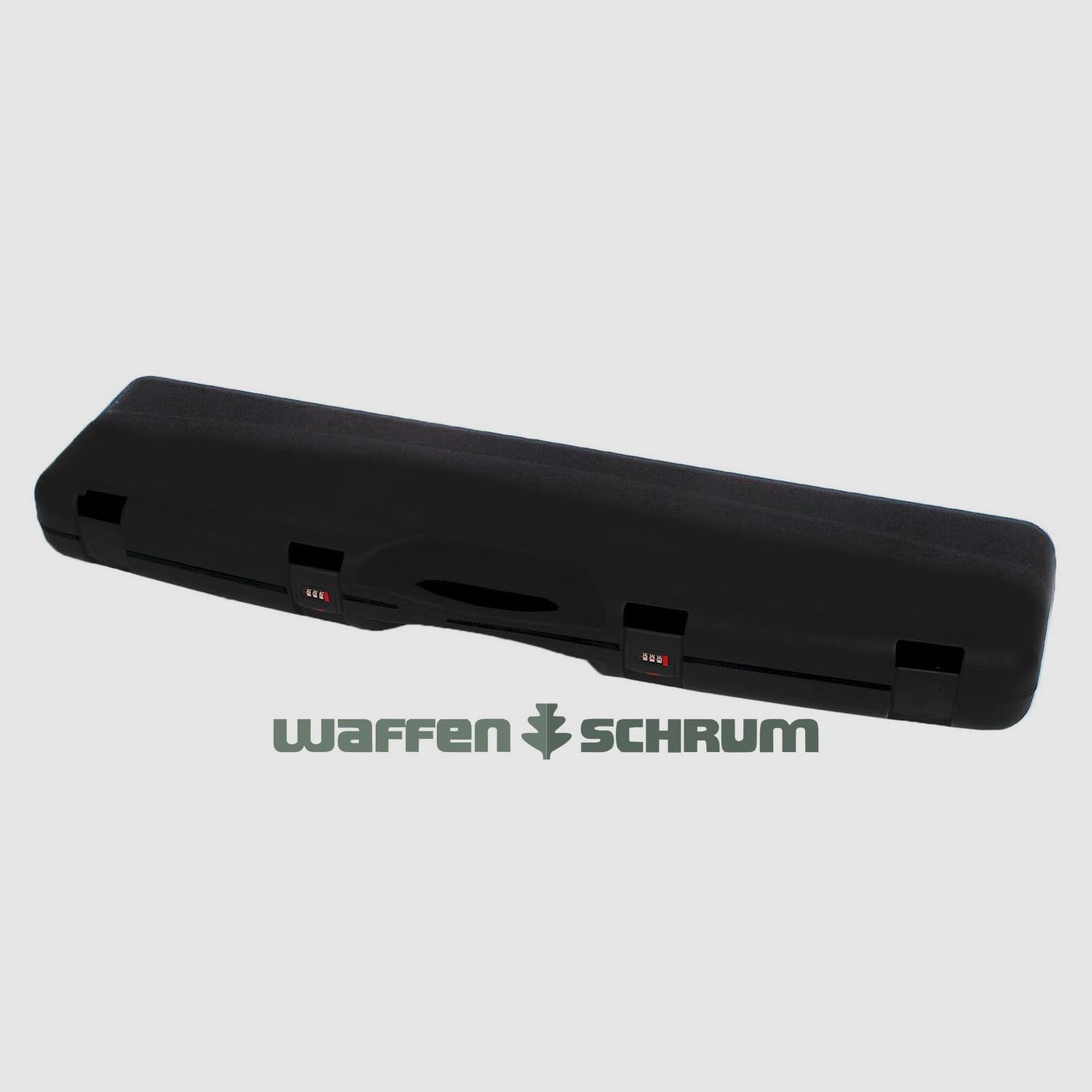 Fritzmann plastic case for shotgun 97x25x10cm with clip locks and combination locks