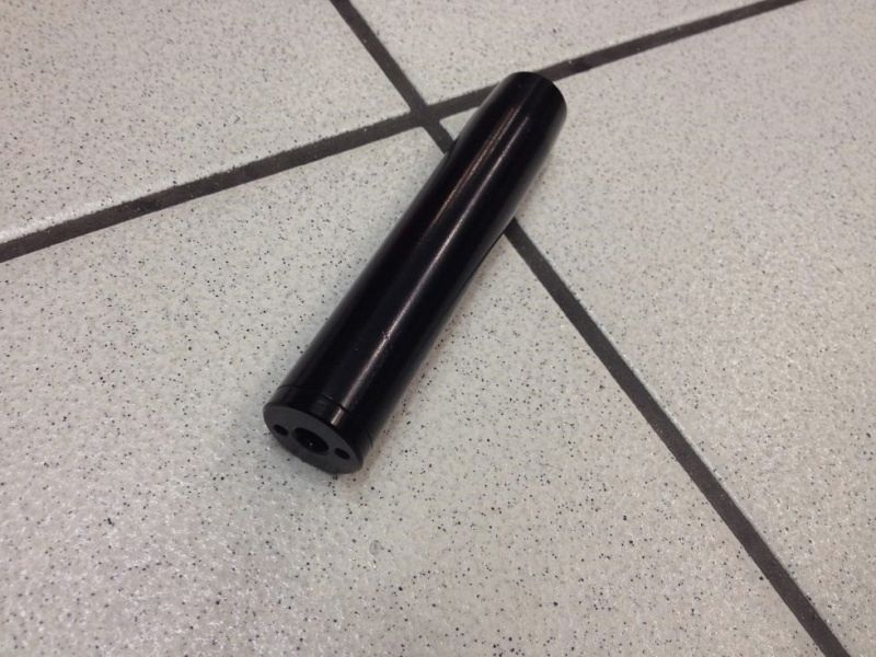 Aluminium Compensator 19 mm Zwart
