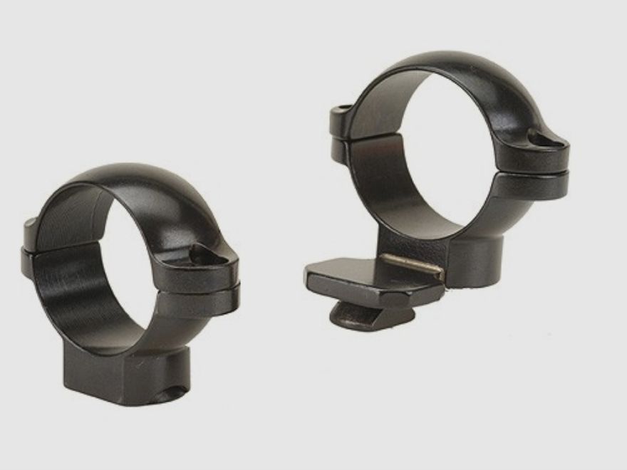 Leupold STD pierścienie 25,4 mm przedłużone średnie pochylone czarne błyszczące