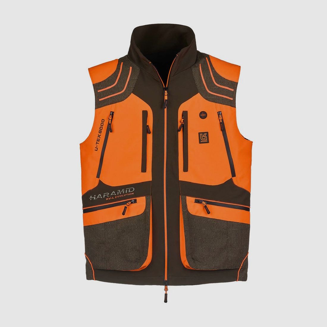 UNIVERS GILET FANES ZIELONY/POMARAŃCZOWY, zdjęcie 5 z 14