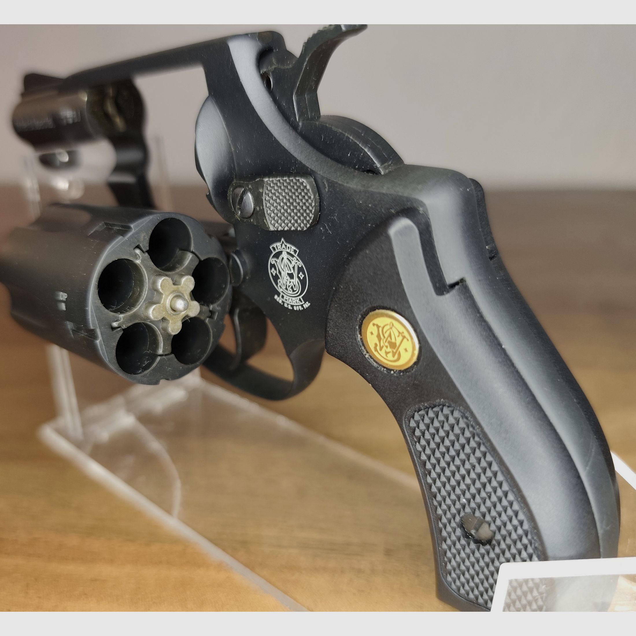 Smith&Wesson Chiefs Special 9mm PTB 794 Silvester-Set 40 Pyro+50 Schuss NC Munition