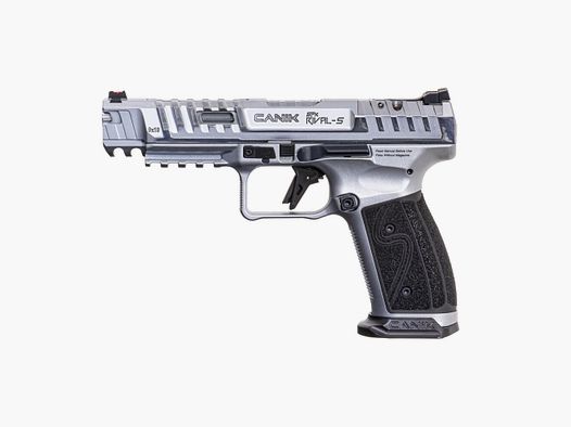 PISTOLE SFX RIVAL-S CHROME 9X19 + ROTPUNKTVISIER MECANIK M02
