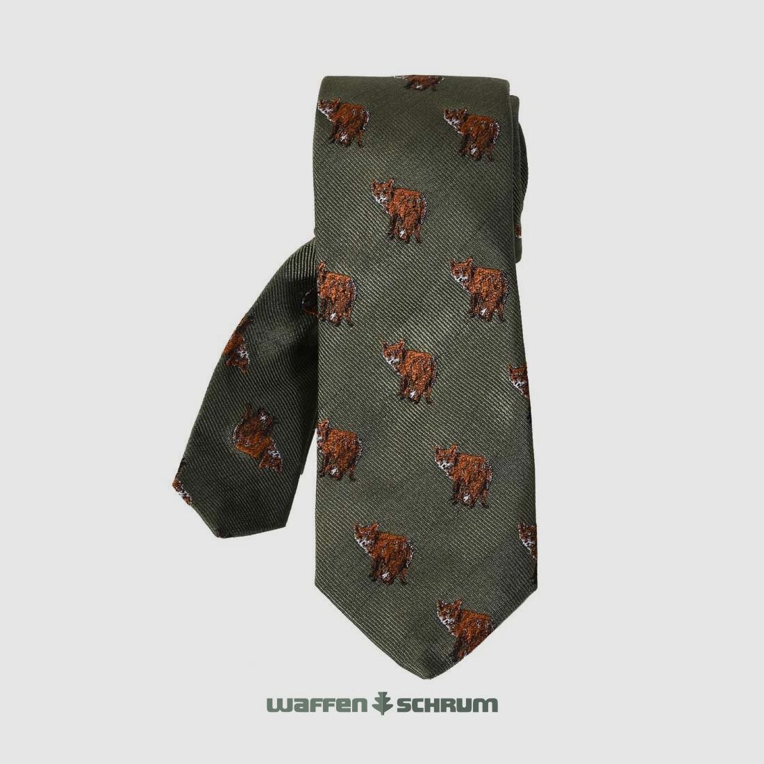 Forest Tie Fox Olive