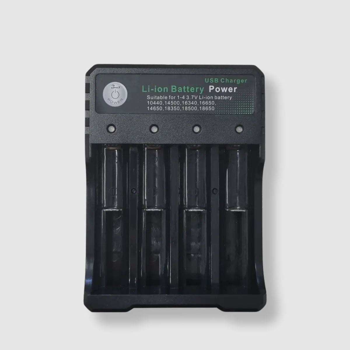 Li-Ion battery charger 4-slot