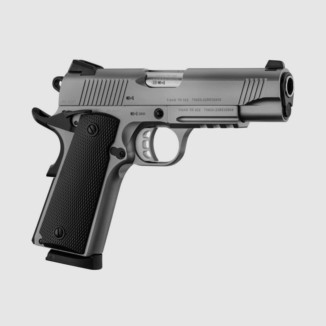 Pistole Tisas ZIG Pcs 1911 inox 4,25″ Kal. 45 ACP, Bild 5 von 10