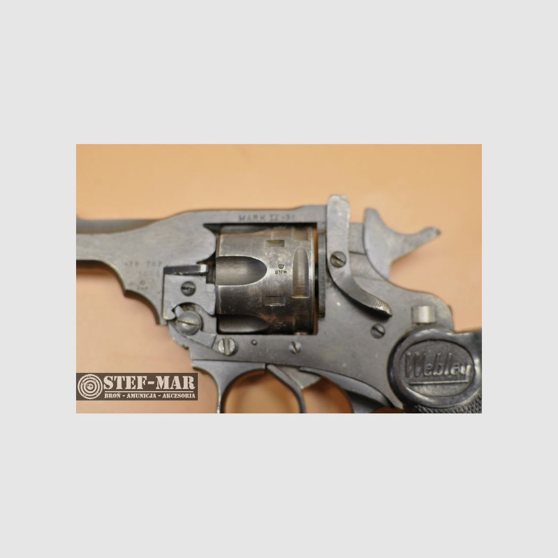 Rewolwer Webley Mark IV, kal. .38 S&W [G1008], zdjęcie 17 z 24