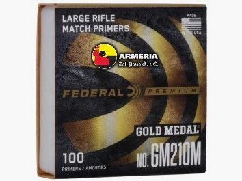 FEDERAL PRIMERS LARGE RIFLE MATCH GM210M