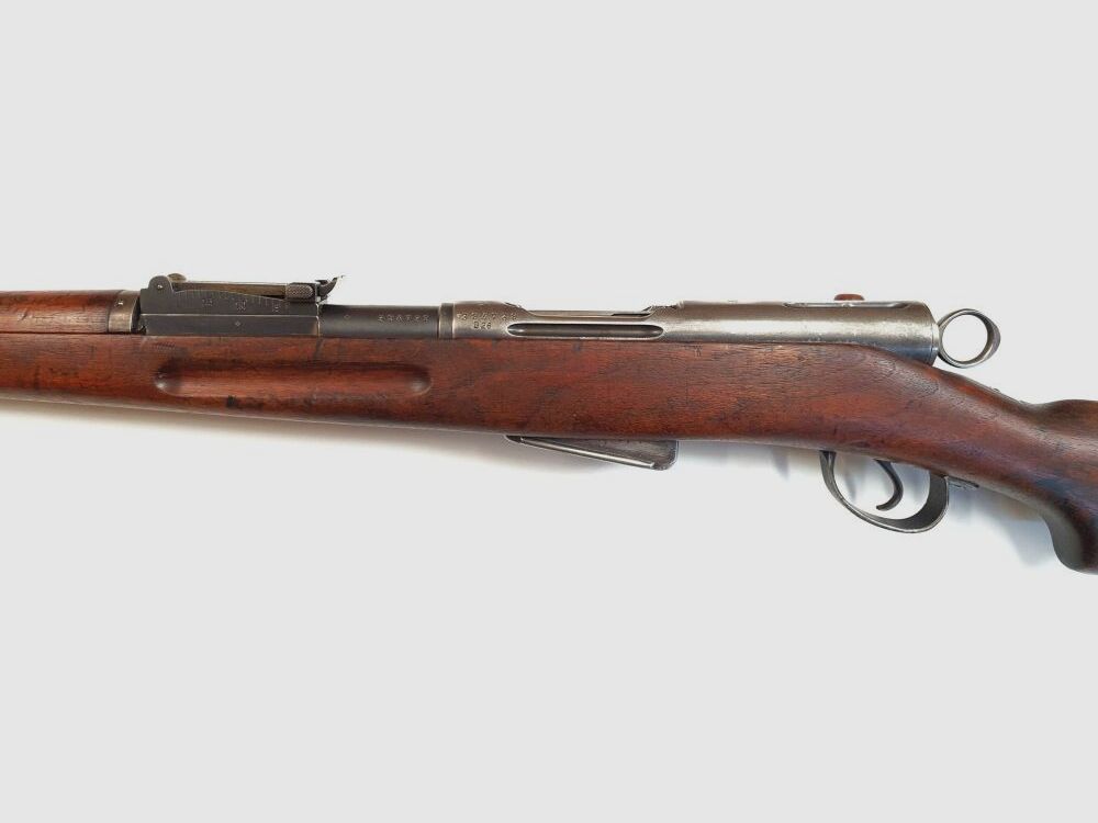 Usine d'armement de Berne carabine à répétition fusil IG1911 calibre 7,5x55 suisse complet numéros correspondants