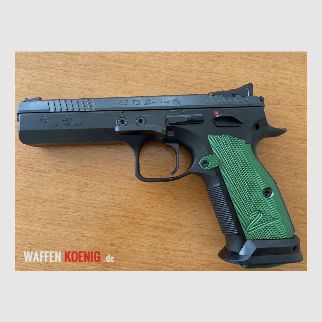 CZ-Česká CZ 75 TS 2 Racing Green