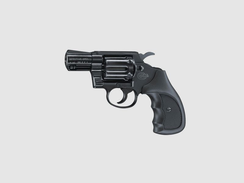 Colt Detective Special 9mm R.K. negro pistola de fogueo