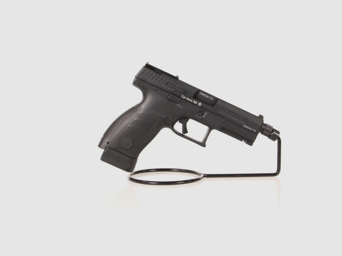 Replik Pistol CZ P-10C CO2 ASG - Realistischer Blowback - Hohe Präzision - Für Freizeit- und Airsoft-Schießen, Bild 2 von 4