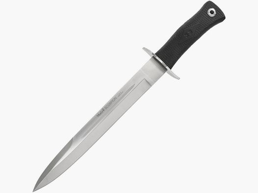 Cuchillo Muela Scorpion negro y acero