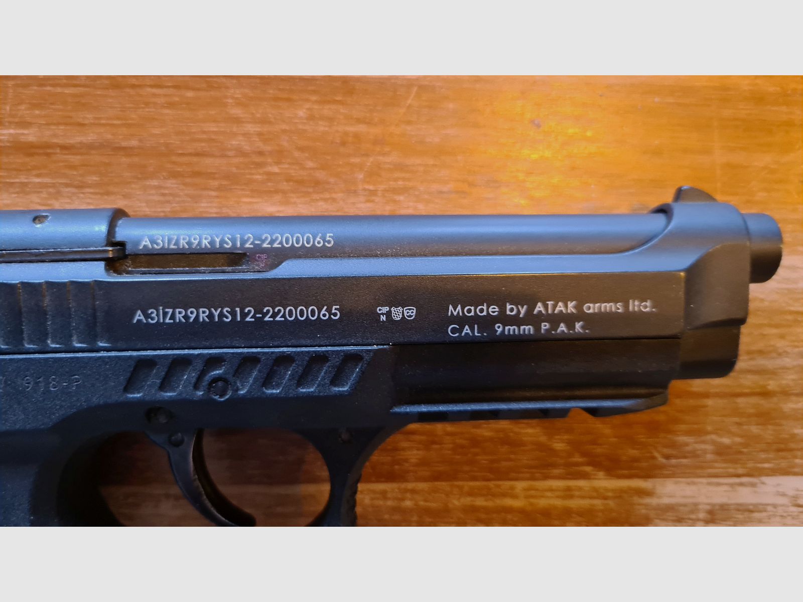 Zoraki 918-P mit komplettem Zubehör