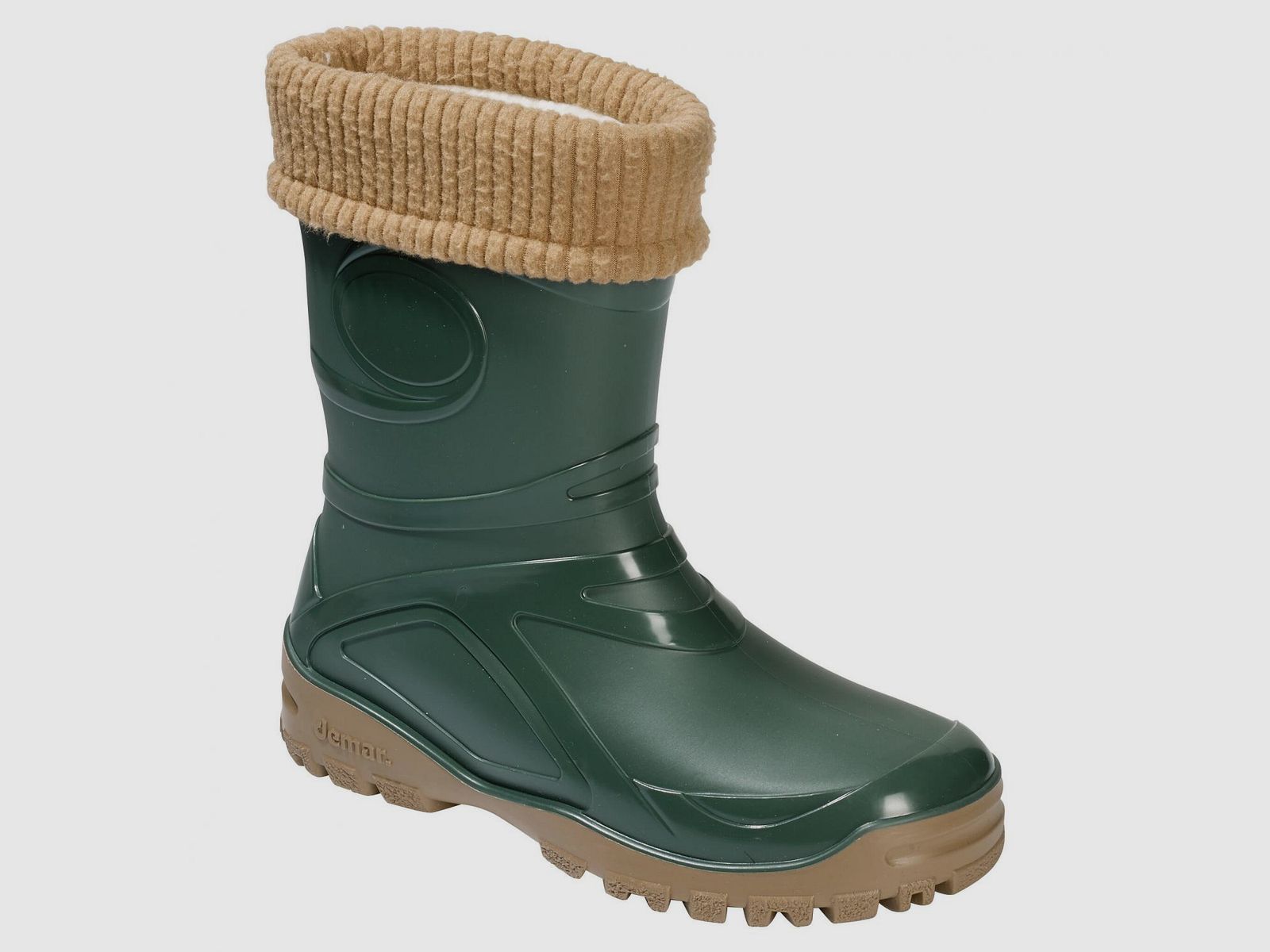 Young 2 Fur Botas de Lluvia Mujer (Verde)