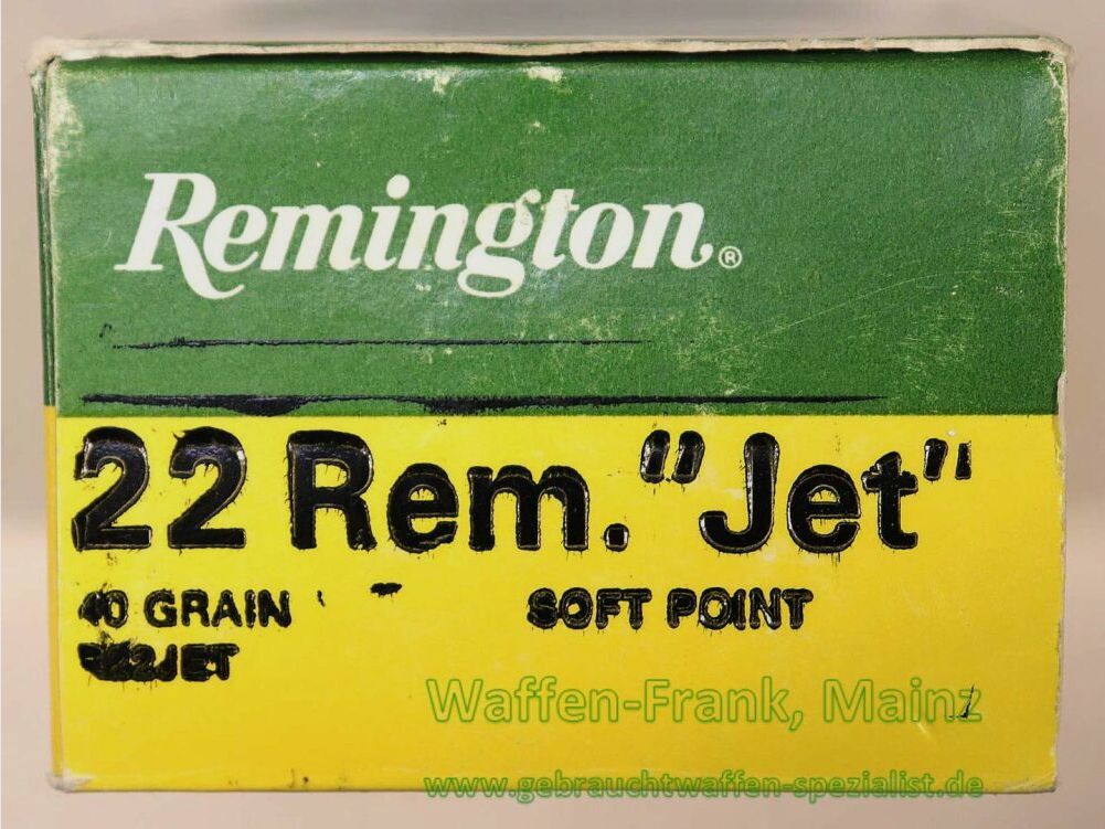 Remington - USA Revolverpatronen .22 Rem. - JET/Mag.