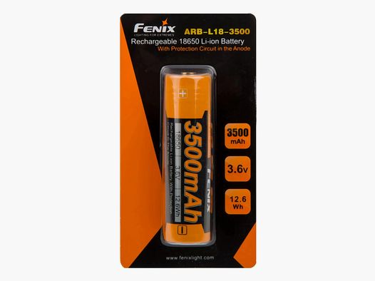 Fenix Li-Ion Battery 18650 ARB-L18-3500 mAh