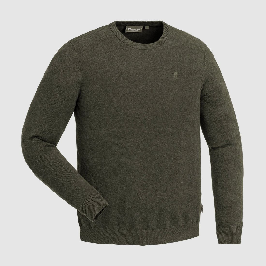 Pinewood Vanamo pull taille S vert chiné